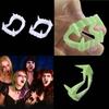 Halloween Party Costume Props Plastic White False Teeth Set Zombie Vampire Fangs Party Decoration Wawazhengfu