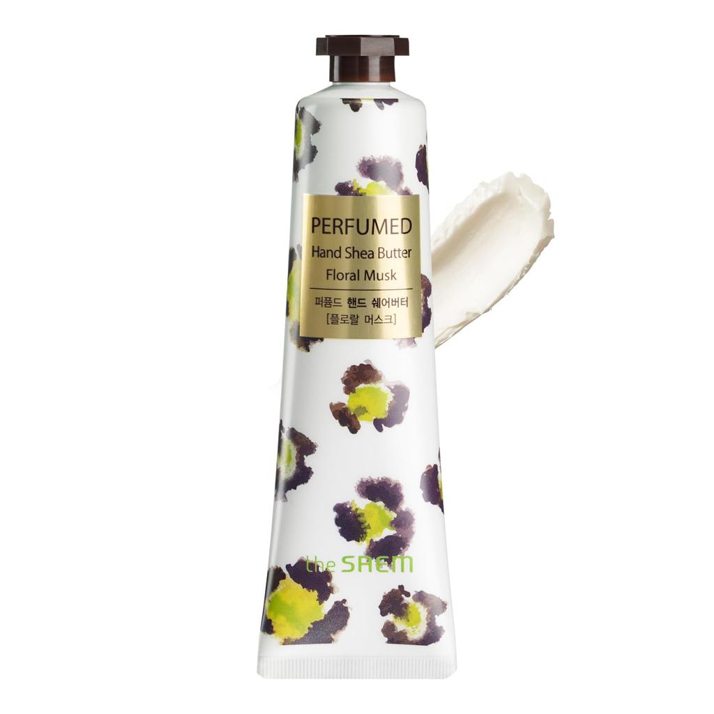 The Saem Official Japan Perfumed Hand Shea Floral 0743 Cream, Butter, Musk,
