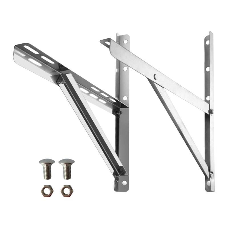Heavy Duty Detachable Support Bracket for HVAC Mount Split Wall Mounting Bracket for Air Conditioner Heat Pumps Systems