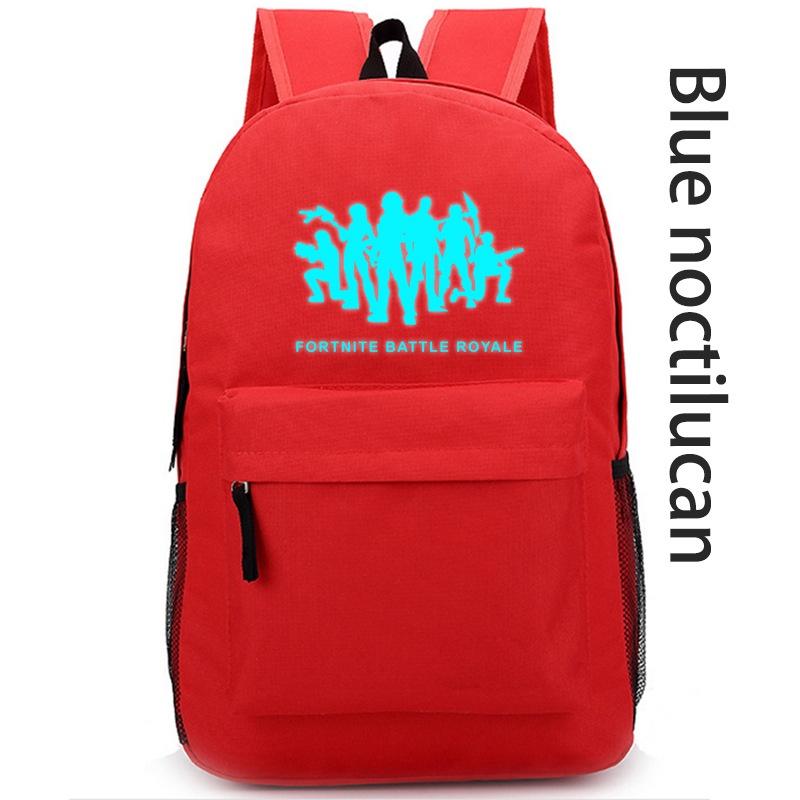 Luminous Bag Game Youth Campus Fashion Trend Backpack For Unisex