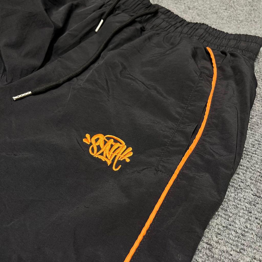 Synaworld Unisex High Street Embroidery Suit: Loose Jacket & Casual Joggers