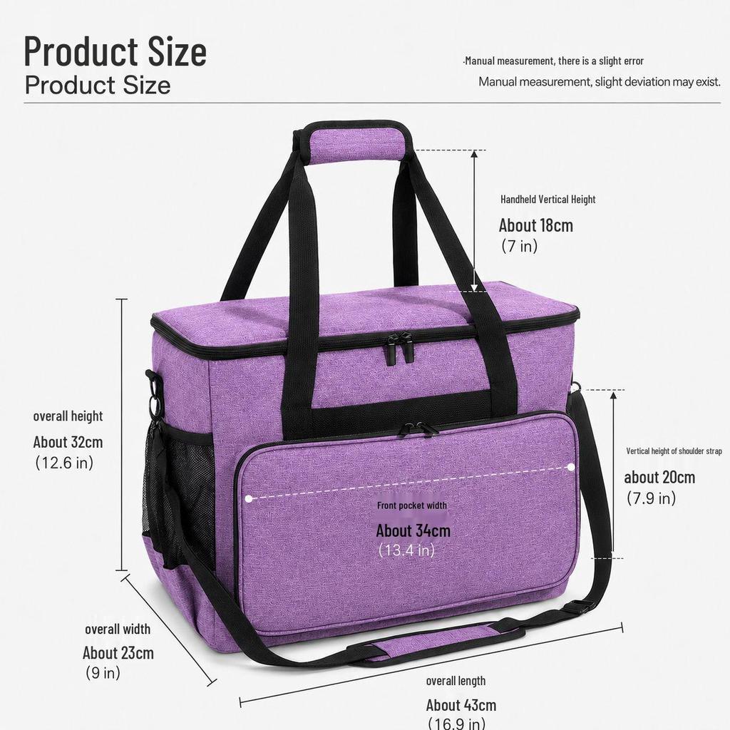 Cross-border Large Capacity Outdoor Sports Tool Bag with Portable Handheld Design for Sewing Supplies
