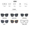 New Box Face-Lift Sunglasses Female Trend Net Red Same Style Retro Sunglasses Ladies Big Frame Glasses Women's Sunglasses