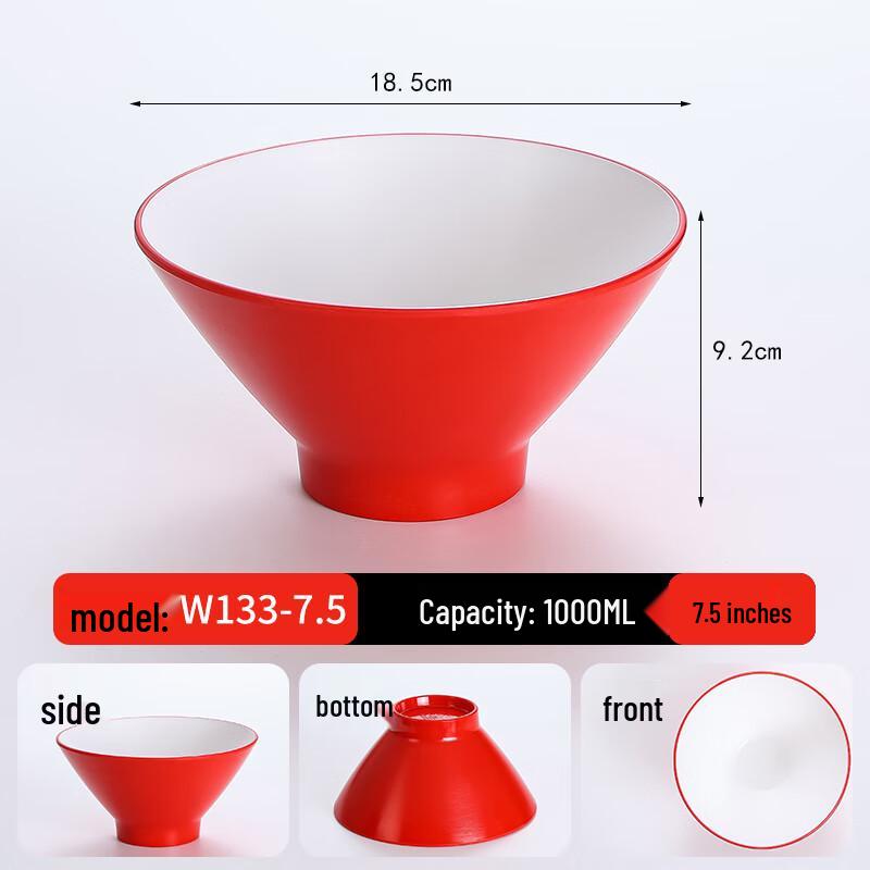 Ru Han Melamine Noodle Bowl