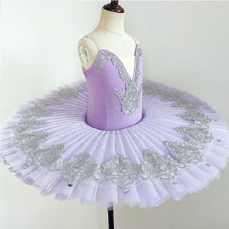 Children's Ballet Skirt Performance Costume, Children's Professional Costume, Girls' Cute Fluffy Gauze Skirt, Dance Costume, Practice Costume