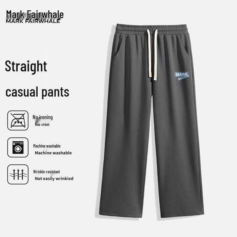 

Mark Fairwhale Men s Casual Straight Leg Trousers L (175)