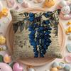 Wisteria Magazine Print Pillow Case Soft Plush Fabric DoubleSided Printed Cushion Cover Warm Winter Sofa Pillow Case
