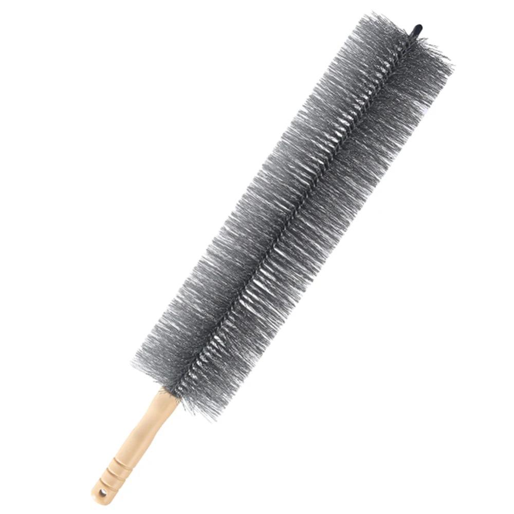 Flexible Bristles Cleaning Tool Brush Dust-free Design Maintenance Brush For Home Cleaning серый