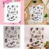 Children Toy Themed Stamps Nursing Bottle Stamp Balloon Stamp for Card Making Scrapbooking, Decorative Clear Stamps