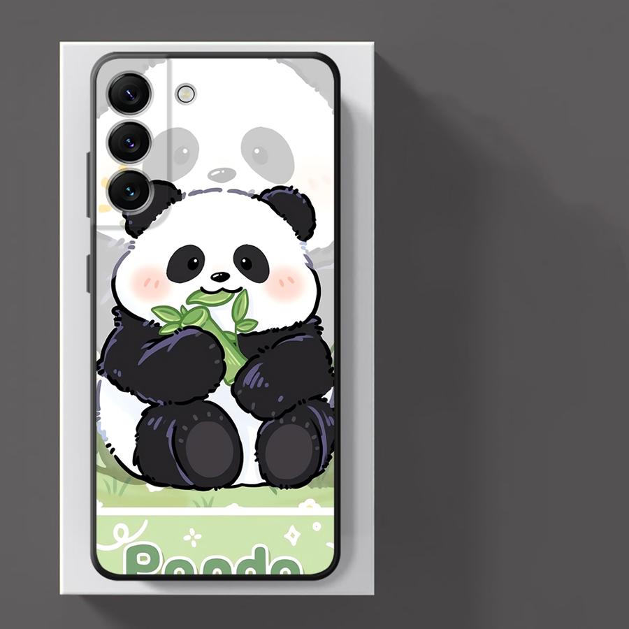 Cartoon Cute Panda Case for Xiaomi Redmi Note 7 8 11 13 Pro Plus 14 10S 9S 11s 12s 10 12 Pro 9 Funda Phone Cover