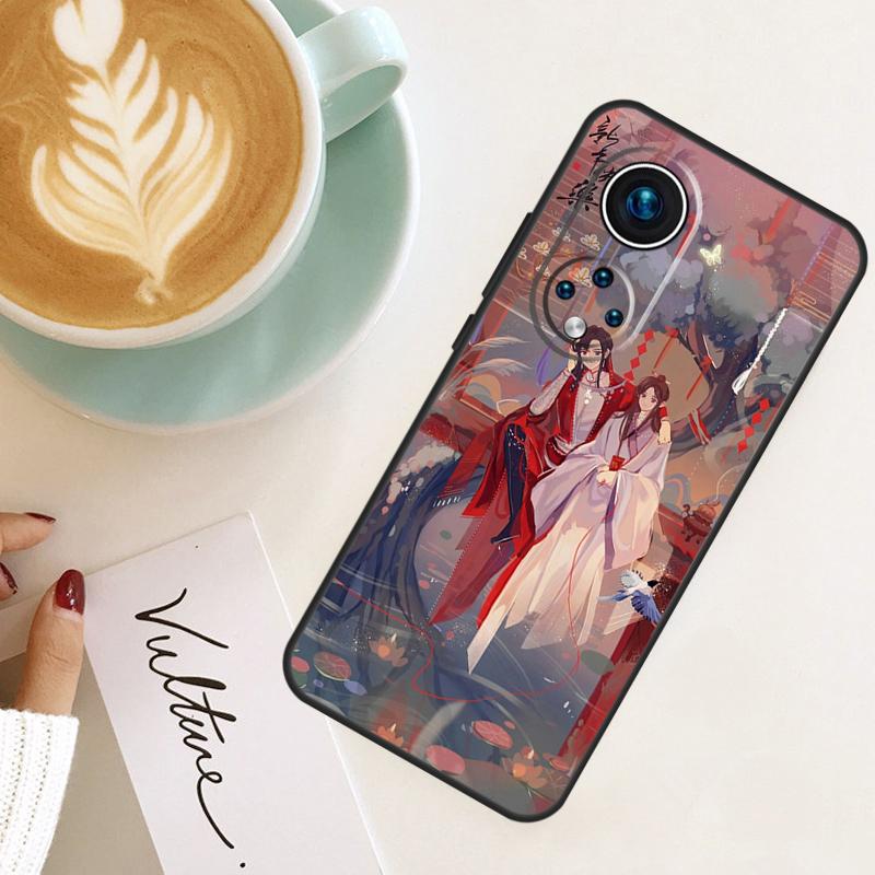 Anime Tian Guan Ci Fu For Huawei P40 P20 P30 P60 Pro Nova 5T 9 P Smart Honor Magic5 Lite 50 70 90 X8 X8a X9a Case