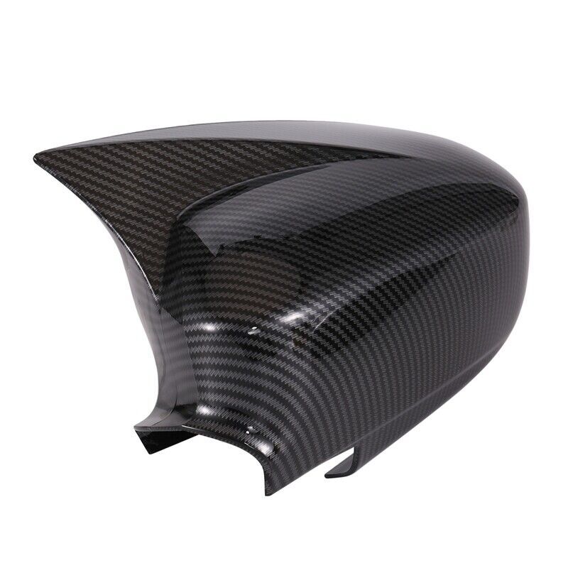 For Honda Civic 2002-2005 Rearview Side Mirror Cover Wing Cap Exterior Door Rear View Case Trim Frame Sticker Carbon Fiber Look