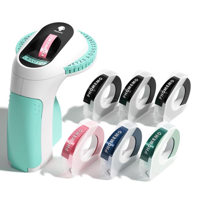 Phomemo Portable Handheld Retro Embossed Label Maker (No Electricity Required)