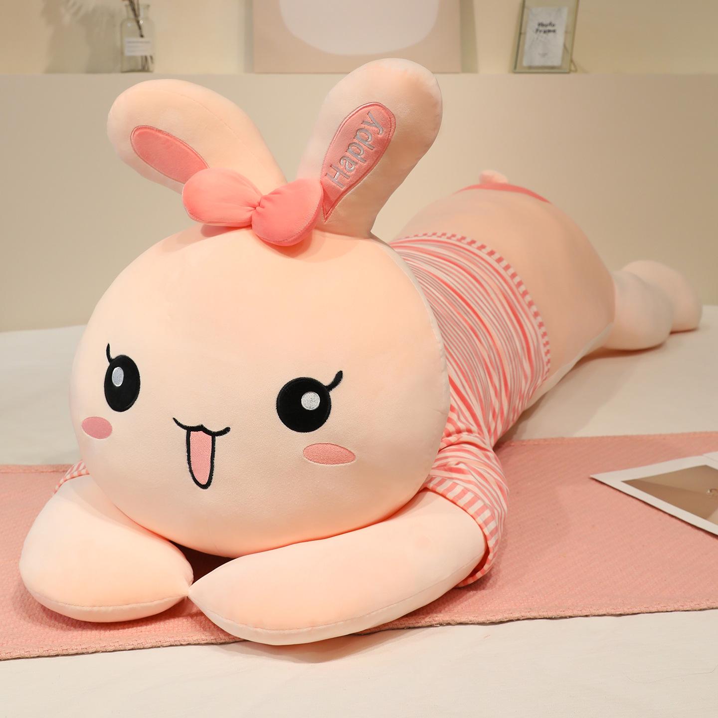 Adorable Bunny Pillow: Plush Hugging Doll for Kids
