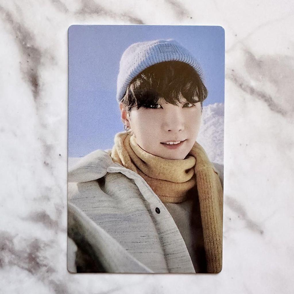 [USED] BTS winter package trading card SUGA Yoongi