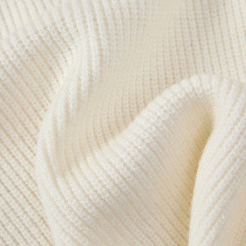 Women's Striped Hooded Knit Zip-Up Jacket