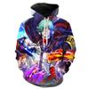 3D Print Pullover Hoodie Unisex The King of Fighters Game Character Graphic Streetwear Sweatshirt KOF Fighting Long Sleeve Hooded Top For Men Women