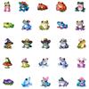 50PCS Cartoon Cute Silly Frog Graffiti Stickers, Waterproof DIY Decals for Phone Notebook