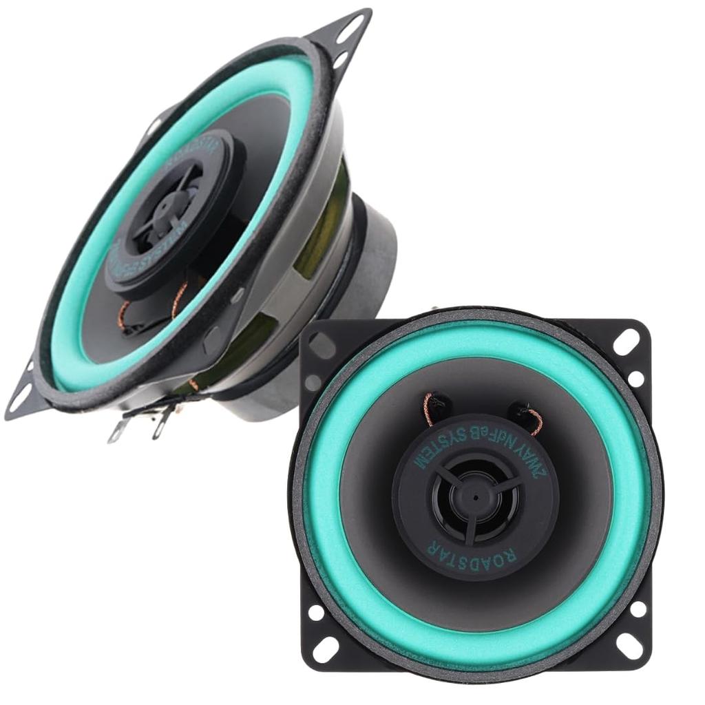 JP Number 10cm Car Audio Subwoofer 100W of Speakers, (Set 2)
