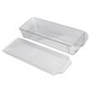 Clr Organizing Bin Large Capacity Transparent Food Grade Plastic Multifunction Portable   Pantry Storage Bin