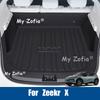 All Weather Full Coverage TPE Car Trunk Mat Odorless Flexible Rear Cargo Liner for Daily Use Accessories For Zeekr X 2026 2027