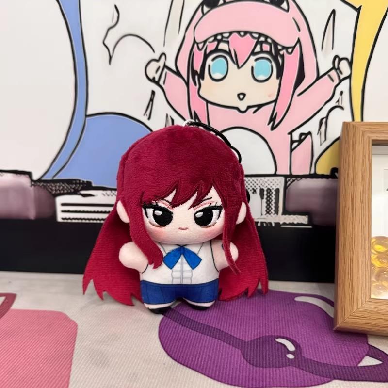 10cm FAIRY Laxus Dreyar Plush Dolls Pendant Mini Anime Juvia Lockser Erza Keychain Plush Toys Backpack Kids Birthday Gift
