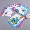 12Pcs 28x28cm Women's Printed Handkerchiefs Sweat Absorbent Thin Sweat Towel  Nostalgic