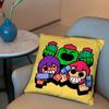 Federa Cuscino Film Gioco Caldo B-BRAWLs 2 in 1 Pillow Peluche Reversibile | Auto/Divano/Letto | Regalo Perfetto
