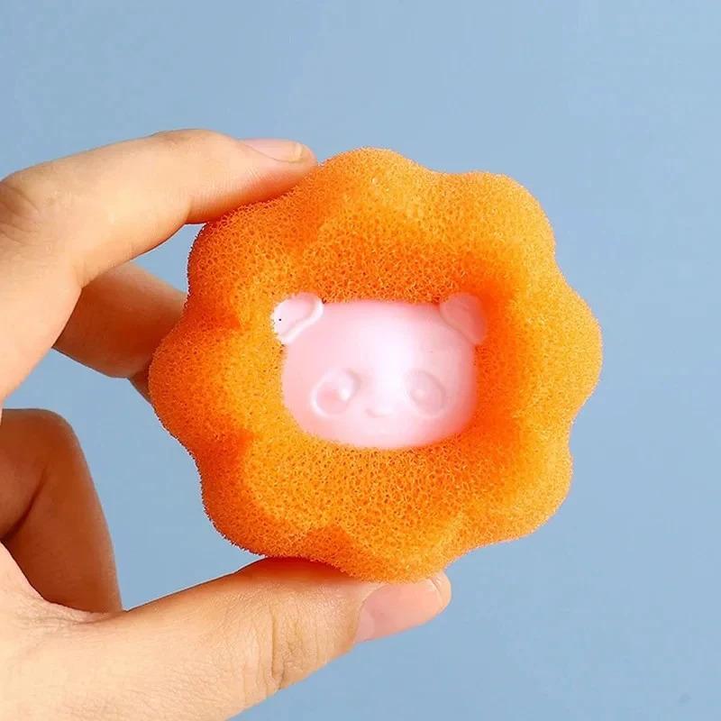 1-4Pcs Pet Hair Remover Reusable Ball Laundry Washing Machine Filter Wool Sticker Cat Hair Remover Pet Fur Lint Catcher Home