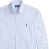 Polo Ralph Lauren Logo Embroidered Cotton Striped Long Sleeve Shirt Men shirts 710979545-004