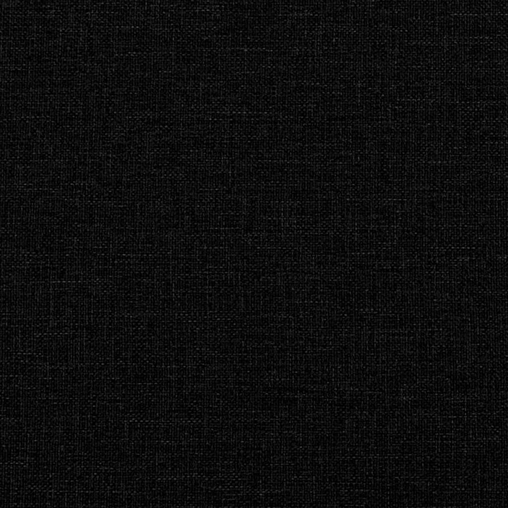 Vidaxl Armchair, Black, Upholstered In Fabric
