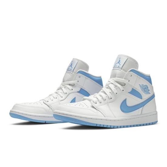 

Air Jordan Wmns Air Jordan 1 Mid UNC BQ6472-114 EU 36.5 кароліна синього кольору/білий