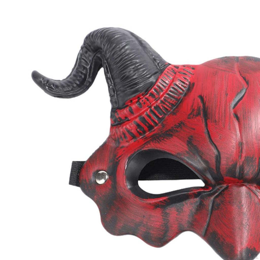 Diabelskie Rogi Kozła Strój Karnawałowy Dekoracje Halloween Odzież Akcesoria Przerażający Baran Maskarada dla