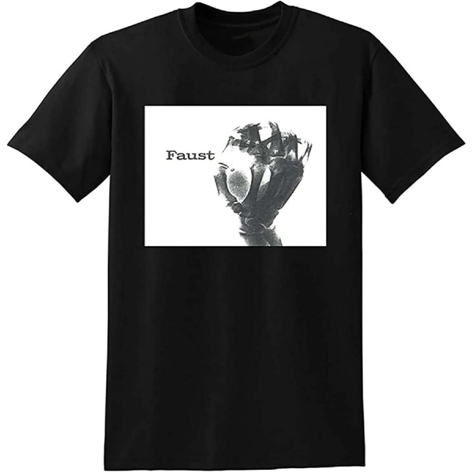 Men s Gudu Faust Faust Vinyl Cd Cover Black T-Shirts Black S