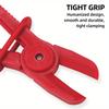 Hose Tube Clamp Pliers Tool Brake Fuel Water Line Clamp Pliers for Car Repair Hose Clamp Removal Plastic Oil Pipe Cutting Pliers
