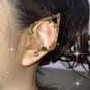 Gothic Ear Cuff Women Jewelry Comfortable Ear Clip Travel Ear Jewelry Party Ear Clip Casual Ear Accessory for Daily