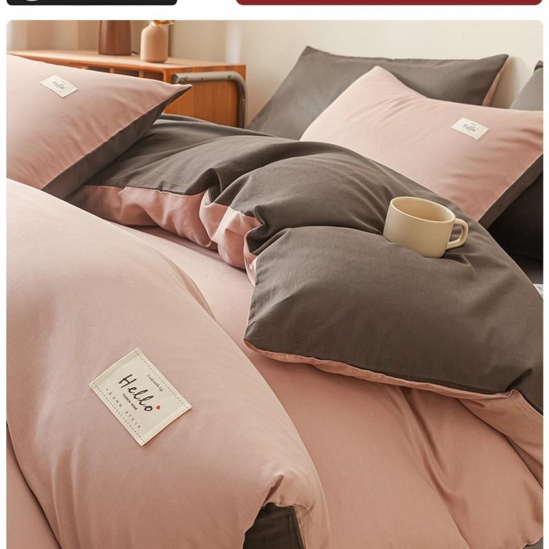 100% Cotton Single Bed Duvet Cover 150x200cm 180x220cm 200x230cm Dorm Student