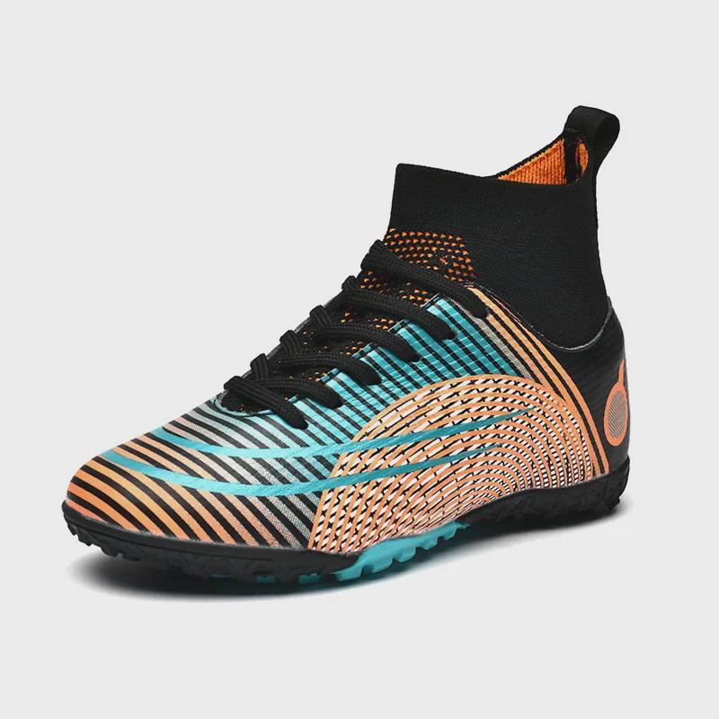 2024 High-Top Kids' Soccer Shoes for Primary School Training and Competitions