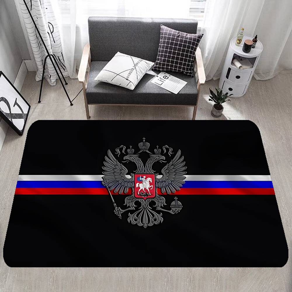 R-Russian Flag Room Mats Retro Multiple Choice Living Room Kitchen Rug Non-Slip Welcome Rug