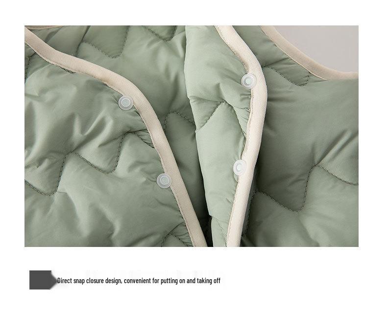 Wodoodporny Ciepły Podkoszulek Dziecięcy na Jesień/Zimę - Kardigan dla Chłopców i Dziewczynek