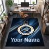 Crystal Velvet Rug Club Brugge FC Print Custom Name Text Floor Mat Home Decor