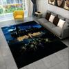 3D P-Potter Magic Academy Movie HD Rug Carpet for Living Room Bedroom Home Decor,Floor Mat Non-slip for Sofa Doormat Gift Kids