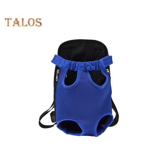 

Рюкзак-переноска для котів Переноска для домашніх тварин спереду та ззаду для піших прогулянок їзди на свіжому повітрі Портативний дорожній рюкзак для домашніх тварин для маленьких собак Коти XL темно-синього кольору