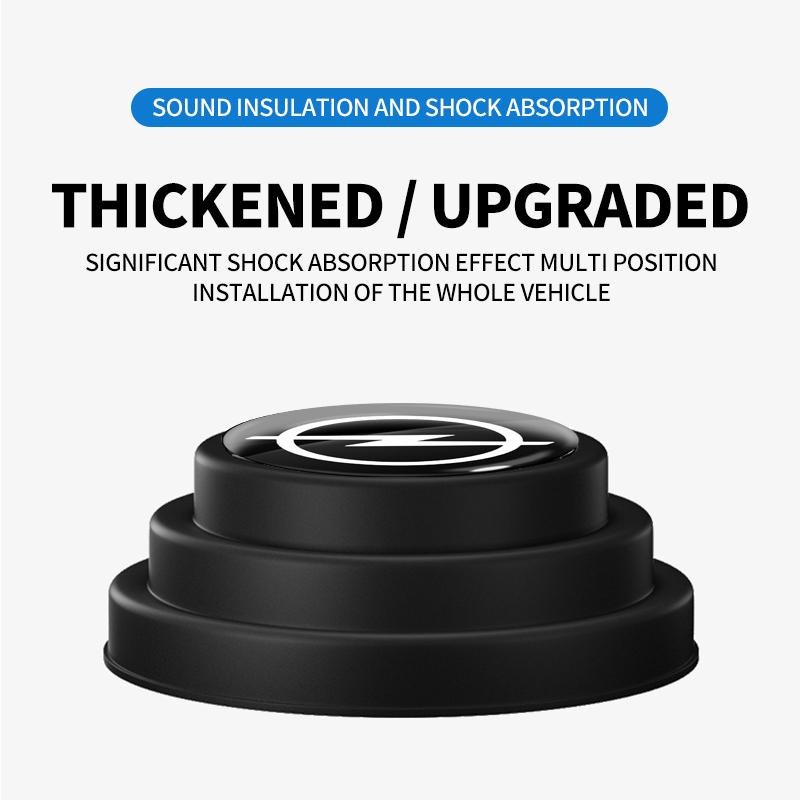 1/2/4PCS Car Door Shockproof Silicone Gasket Buffer Pad Accessories For Opel Opc Astra K Vivaro Corsa Zafira Insignia Mokka FG8