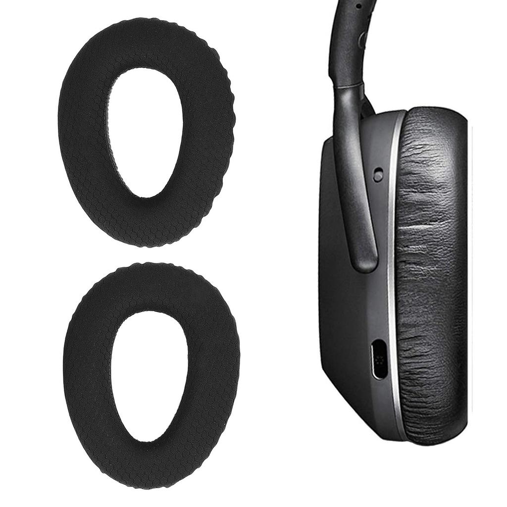 Breathable replacement mesh ear pads, suitable for PXC480 PXC550 PXC550-II MB660UC MB660MC EPOS Adapt 660, comfortable ear pads made of soft memory fo