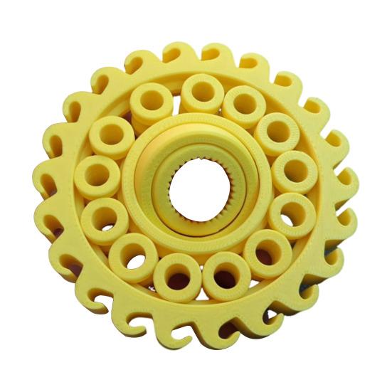 Wave Fidget Spinner Toy Stress Anxiety Relief Kids Teens Adults 3D Printed