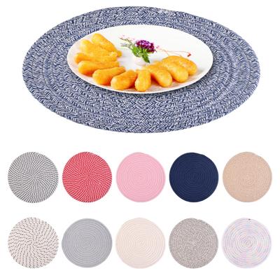 Sottopiatto da 7 pollici per piatti caldi, resistenti al calore, sottobicchieri caldi