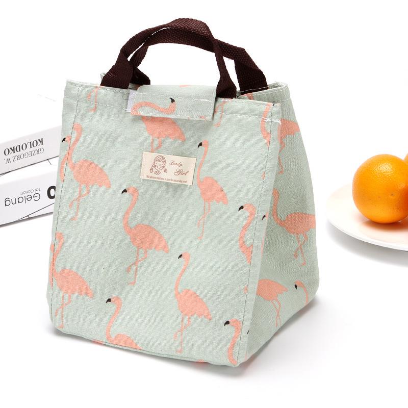 

Outdoor Picnic Lunch Bags Heated Oxford Canvas Insulated Bag Thermal Food Cooler Tote Case Lunch Box For Women Kids