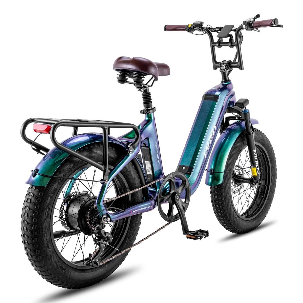 FAFREES F20 Master Electric Bicycle 20" 500W Motor Electric Bike Adult Top Speed 45Km/h 48V 22.5AH Range 160Km Load 150Kg