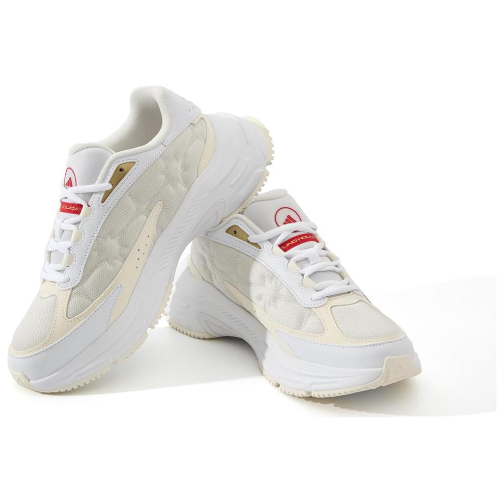 Adidas FC Classic H+ Comfortable Versatile Shock Absorbing Durable Low Top Casual Shoes Unisex Casual Shoes Off-White JR0571